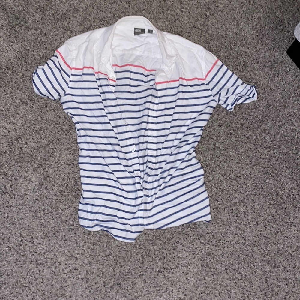 Skinny Fit Button Down Shirt